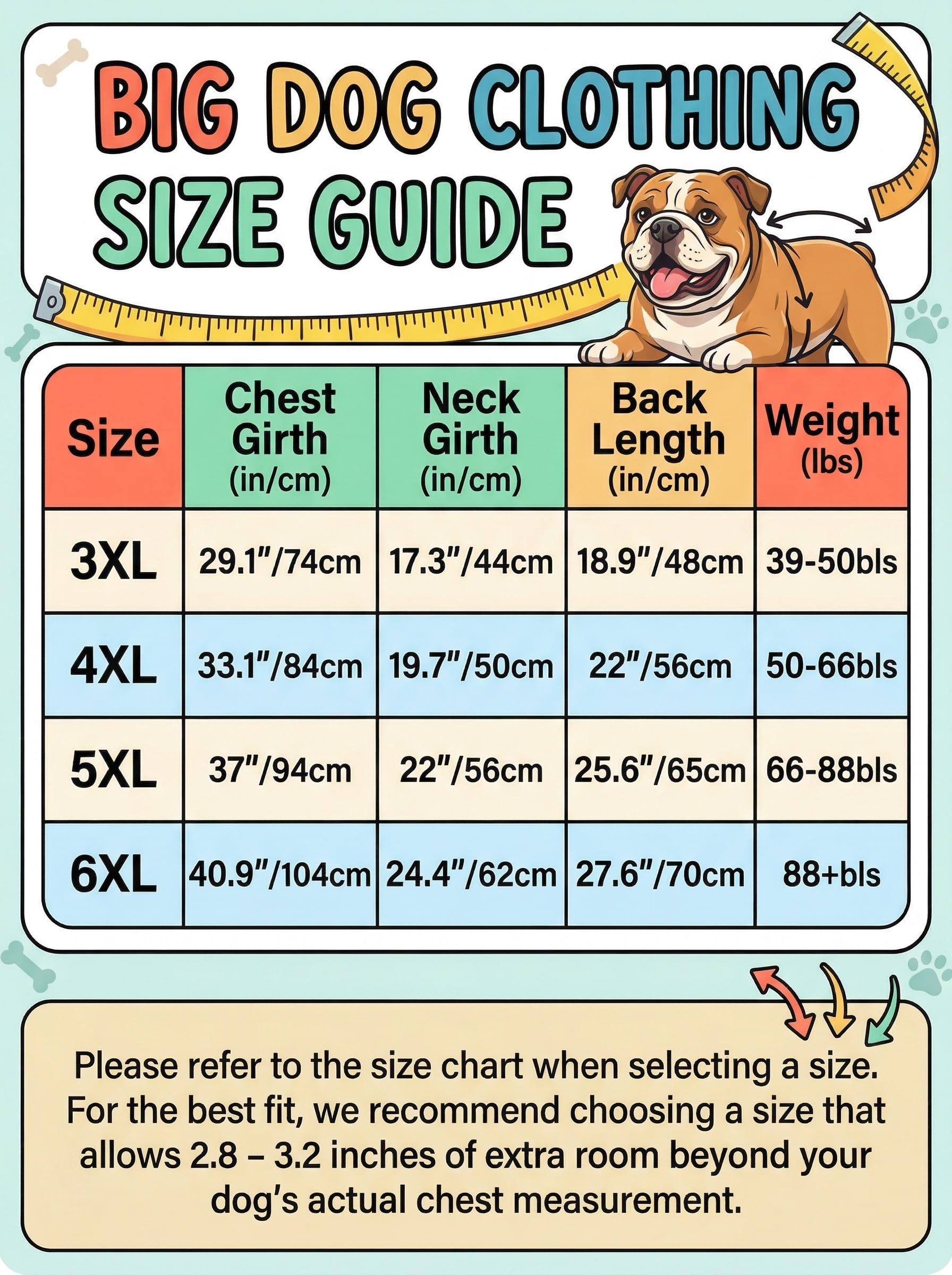 Dog Clothes Shirt for Large Medium Dogs – Lightweight Summer Pet T-Shirt, Breathable Cotton Jersey for Daily Wear, Sleep, or Lounging, Soft & Comfortable (5XL(66-88bls))